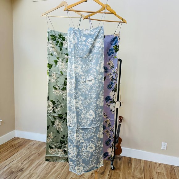 Reformation Frankie Silk Dress | Porcelain πΈSilkπΈ πSALEπ NEW - Picture 11 of 13